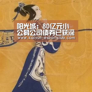 阳光城:80亿元小公募公司债券已获深交所受理:开云体育赛事直播(图1) 开云APP下载